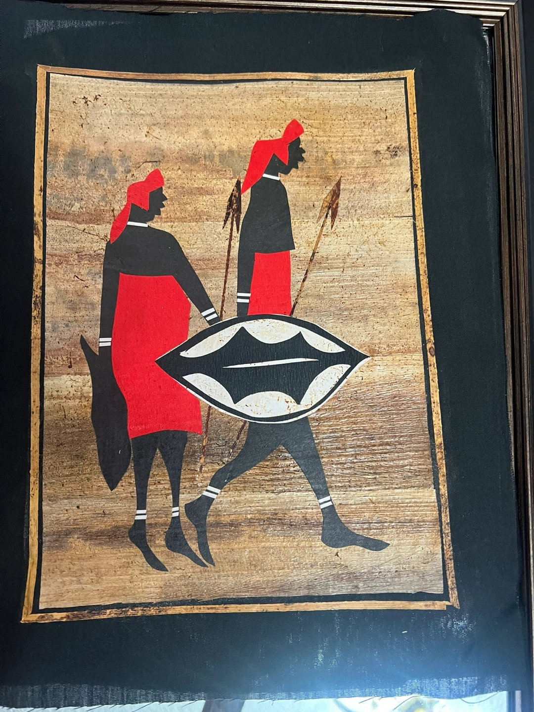 Framed African Art Prints - Set of 3 - photo 2