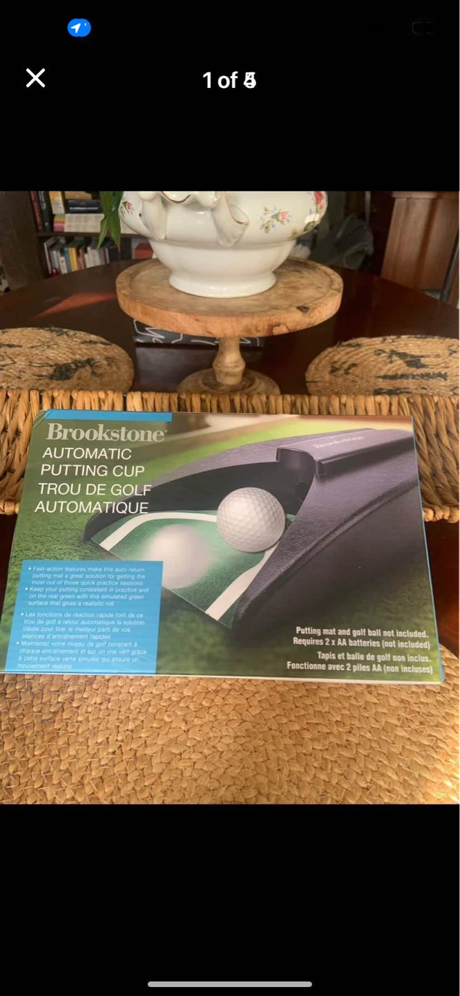 Brookstone Automatic Putting Cup