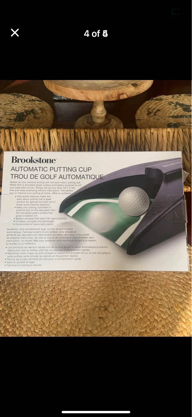 Brookstone Automatic Putting Cup - photo 4