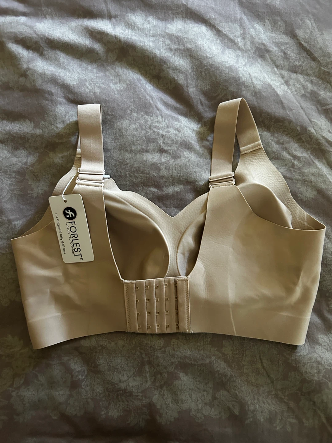 BNWT FORLEST Seamless Jelly Minimizer Bra - XL - photo 2