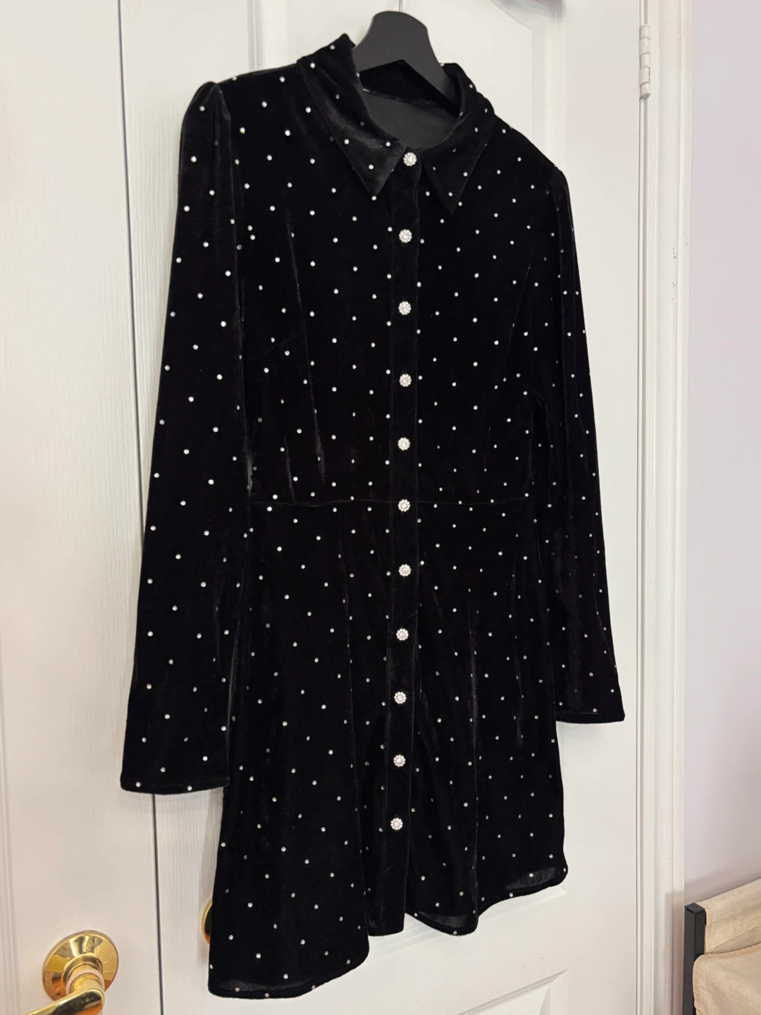 Zara black ‘Verona’ dress – long sleeve