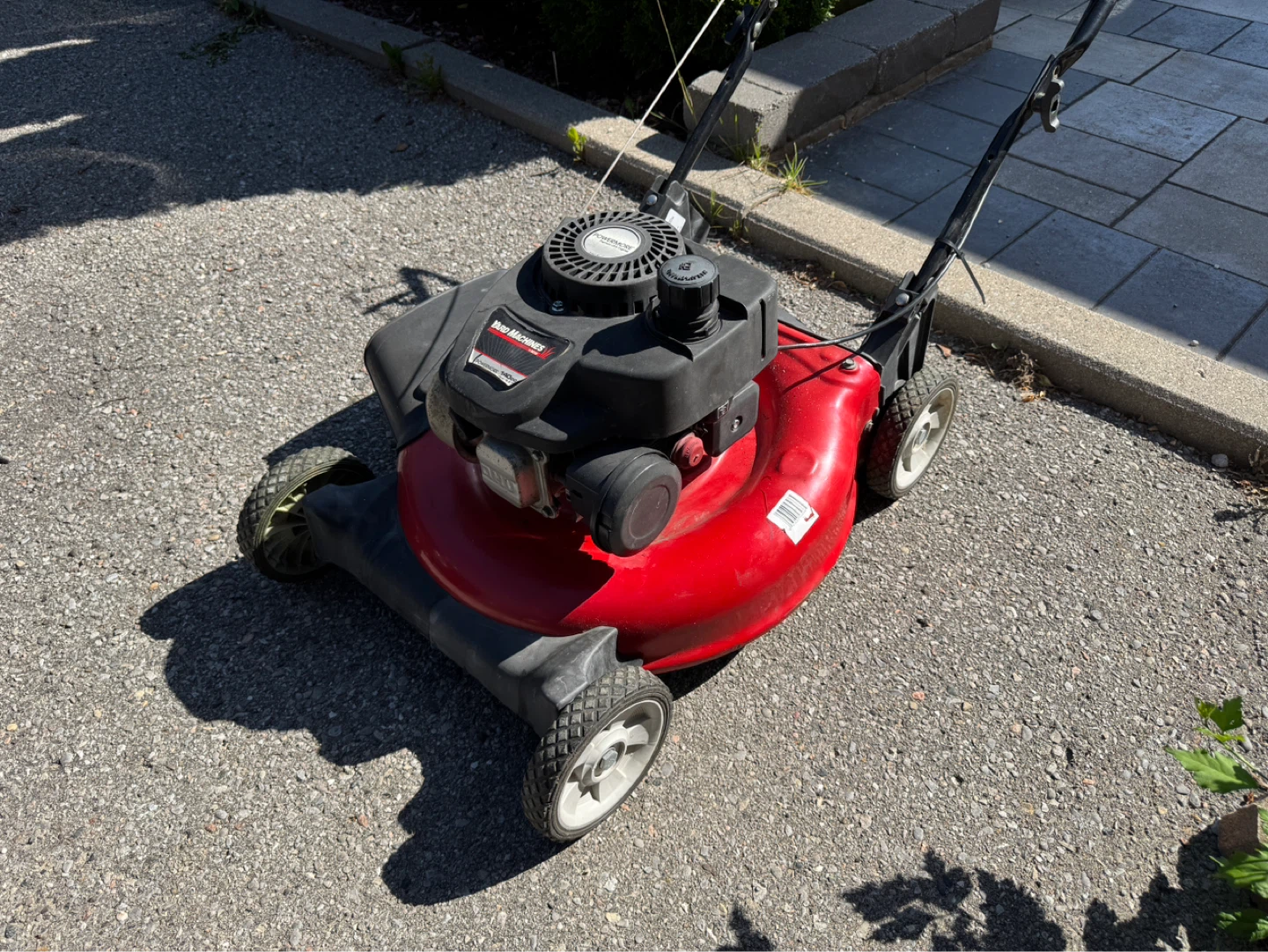 Yard Machines Push Mower - photo 3
