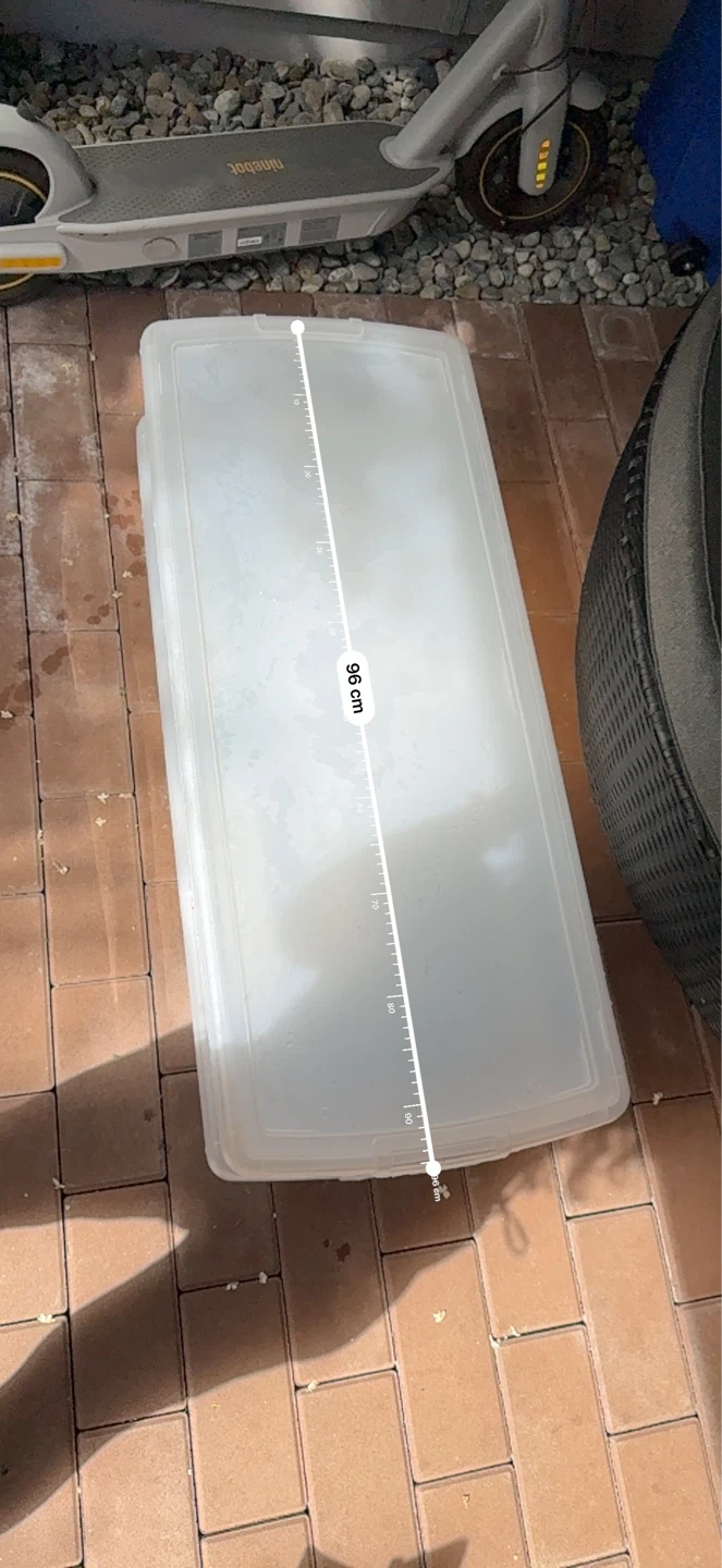 Clear Plastic Storage Totes with Lids - photo 3