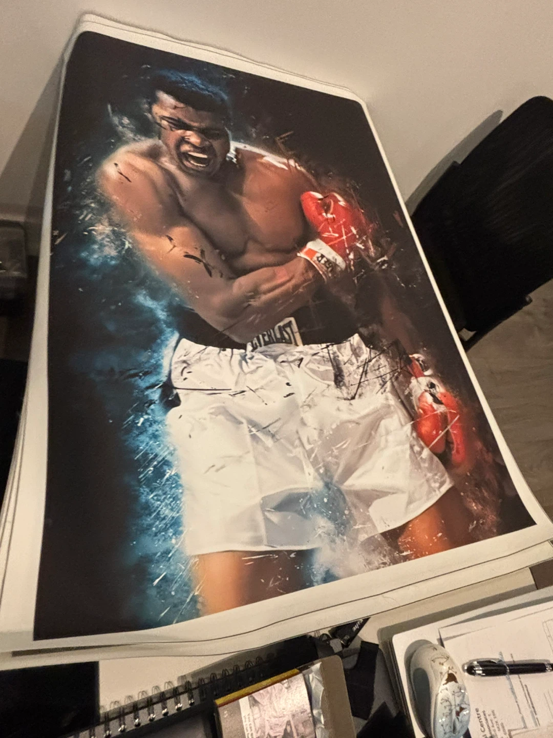 Muhammad Ali Boxing Poster