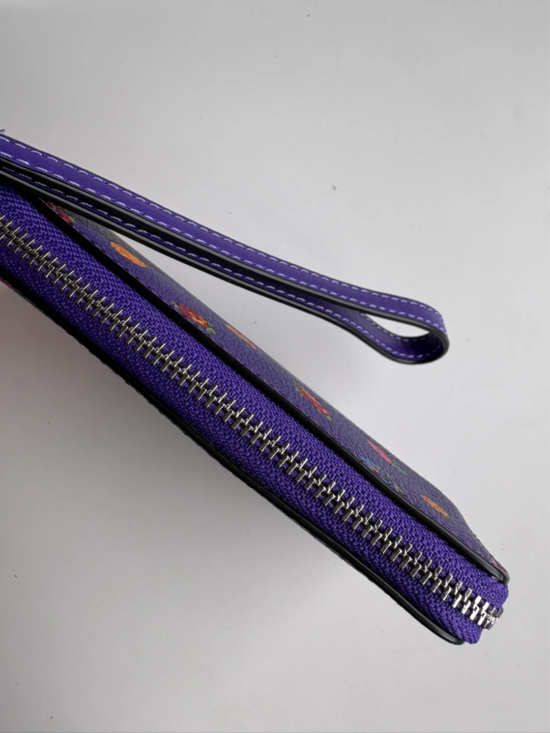 Coach Wristlet - Purple Floral ⚽ - photo 4