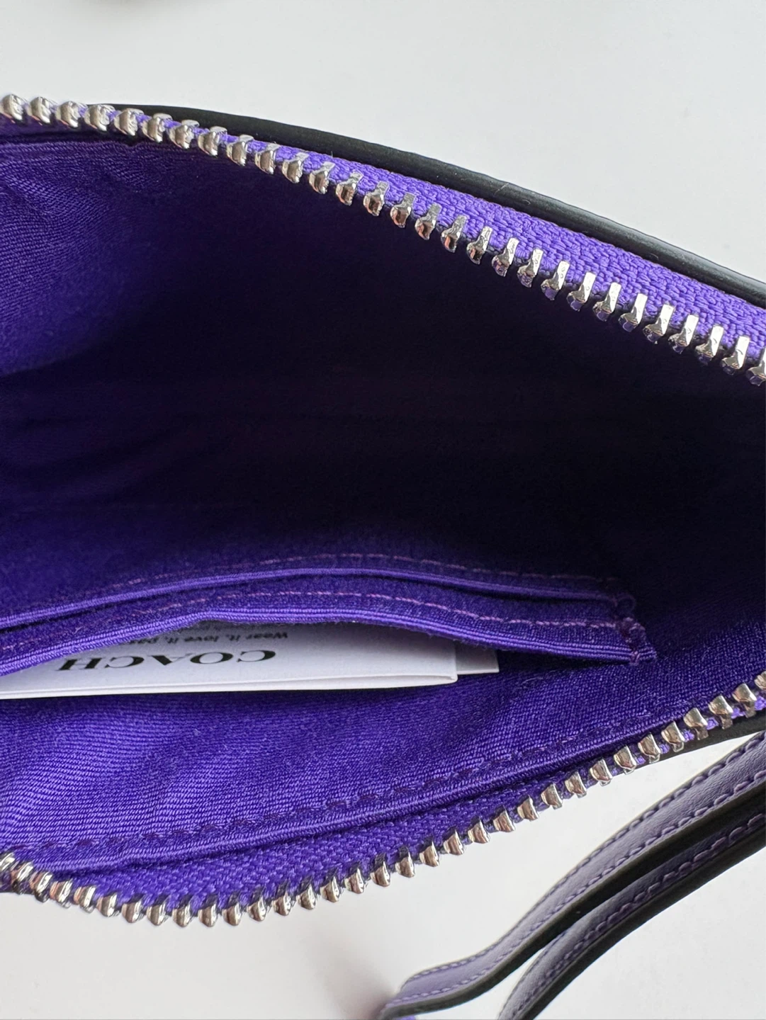 Coach Wristlet - Purple Floral ⚽ - photo 5