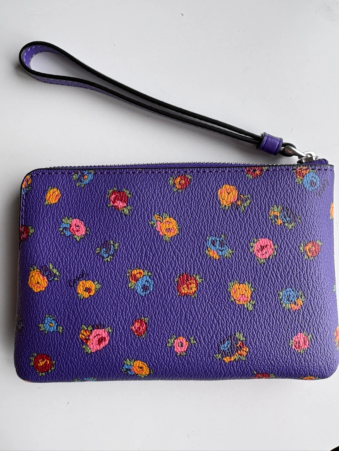 Coach Wristlet - Purple Floral ⚽ - photo 3