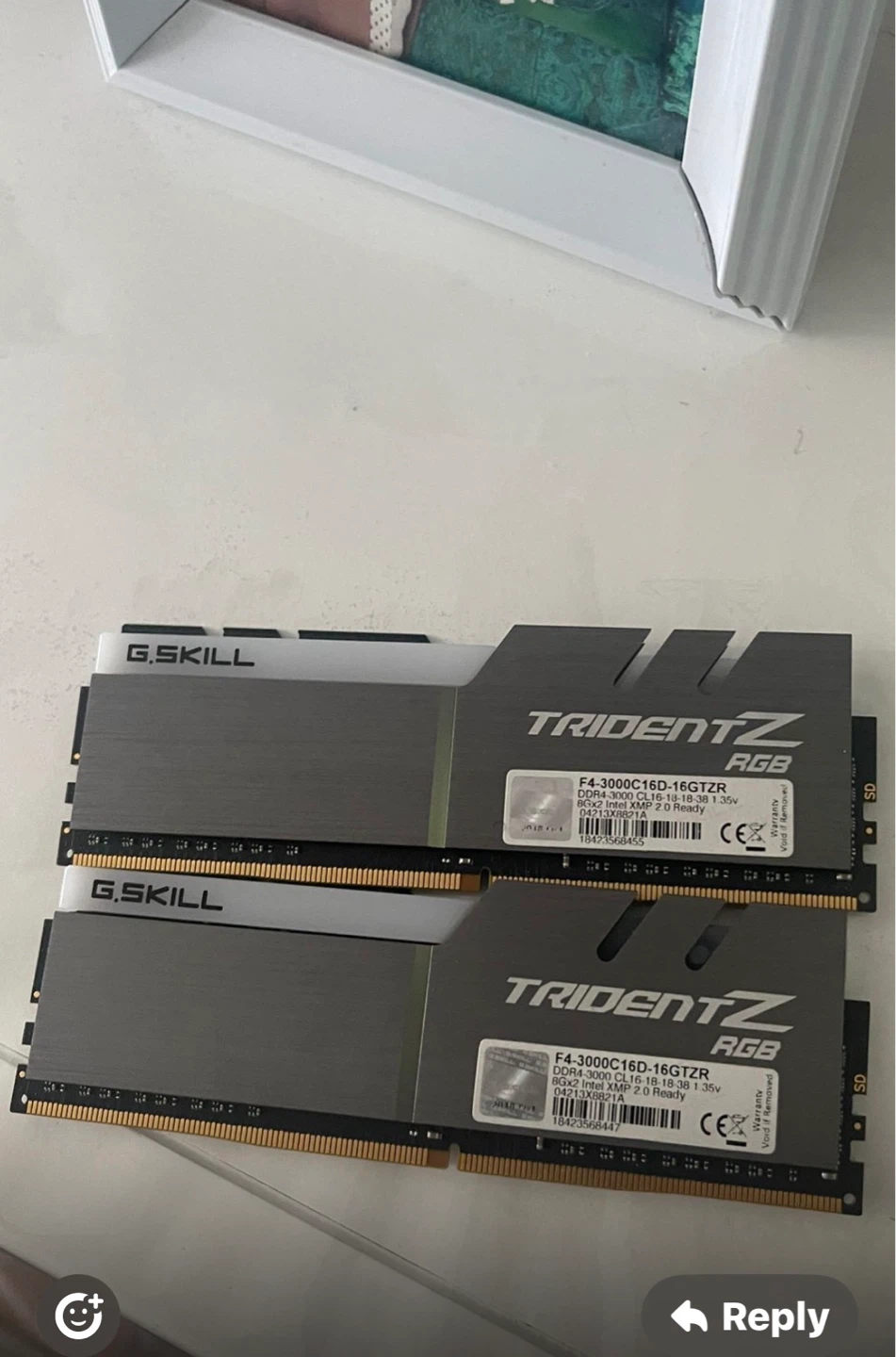 G.Skill TridentZ RGB DDR4 16GB RAM