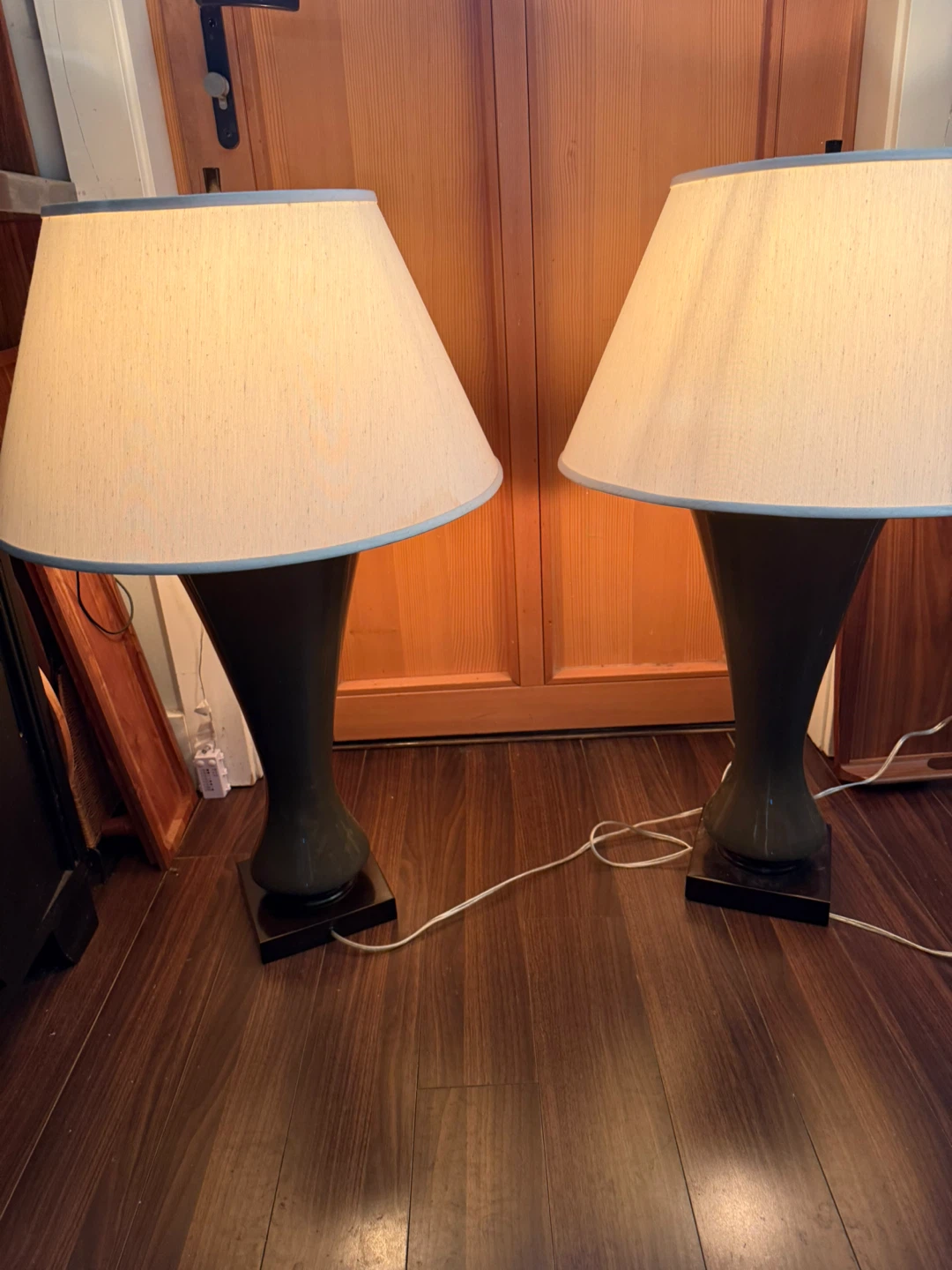 Pair   of MCM Table Lamps