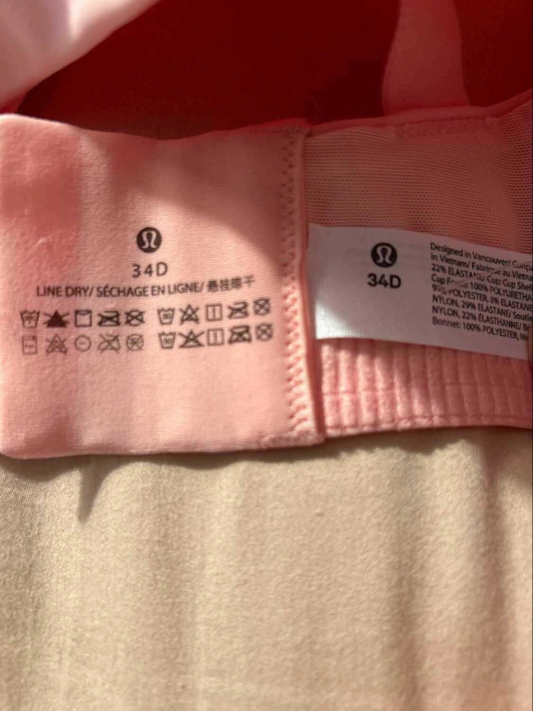 NEW Lululemon Bra 34D - photo 4