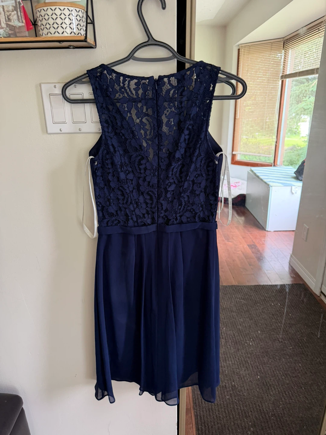Navy Blue Lace Dress - photo 2