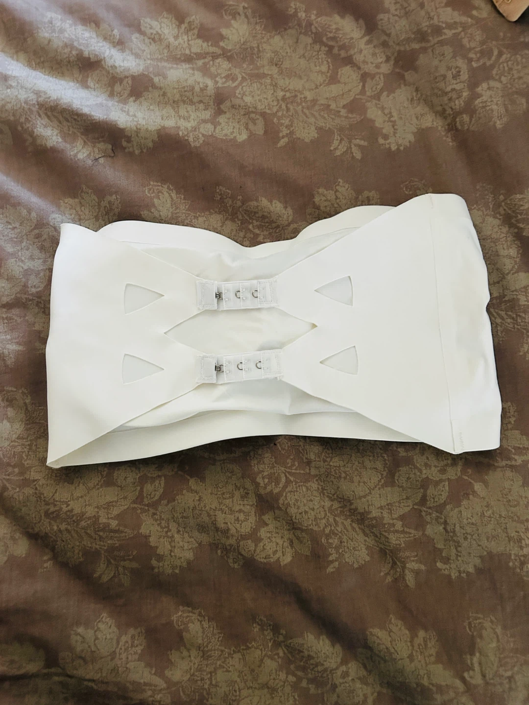 NEW White Bandeau Bra - photo 2