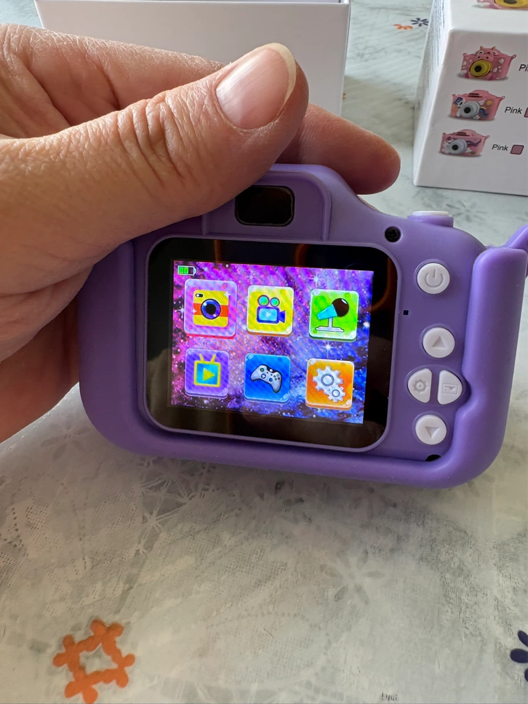 Brand New Kids Digital Camera with Unicorn Case – Purple - photo 3