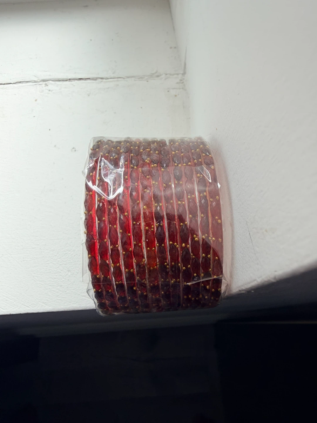 Set of Red Bangles - photo 3