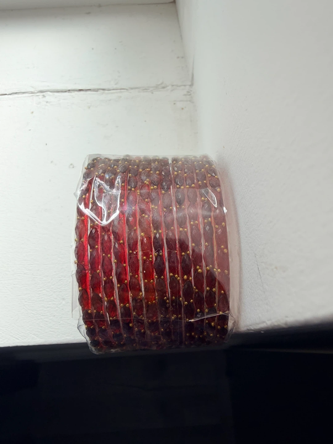 Set of Red Bangles - photo 4