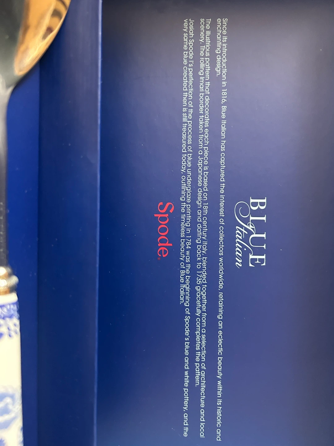 Spode Blue Italian Salad Servers Set - photo 4
