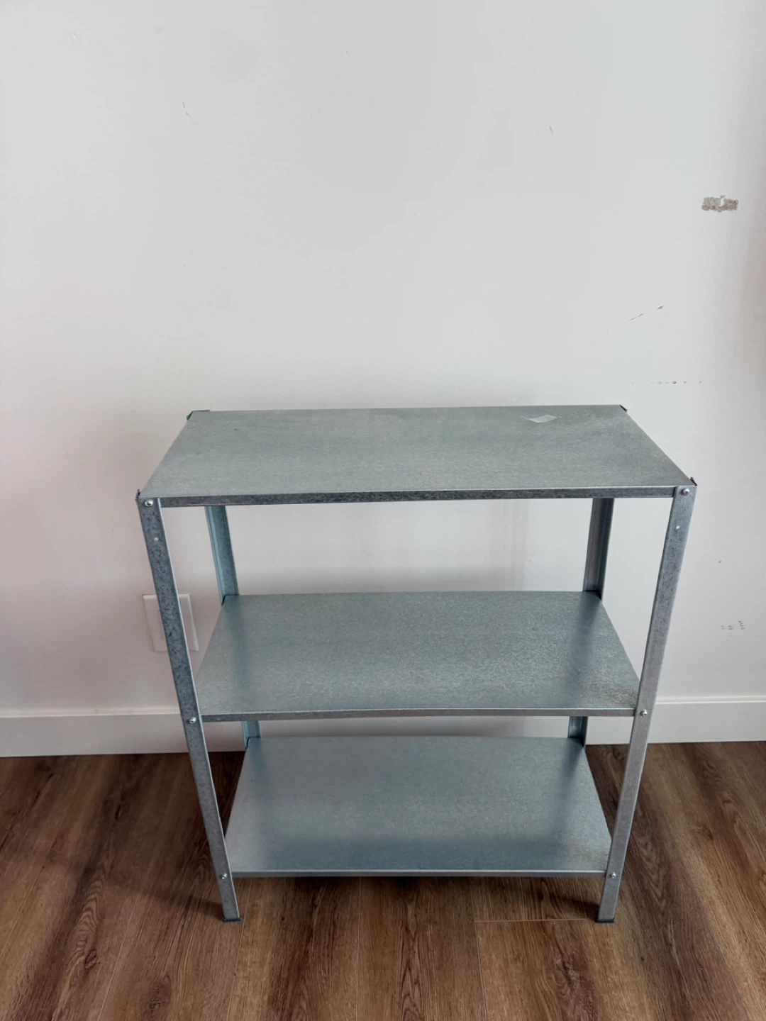 IKEA Metal 3 Shelving storage (Set of 2) - photo 2