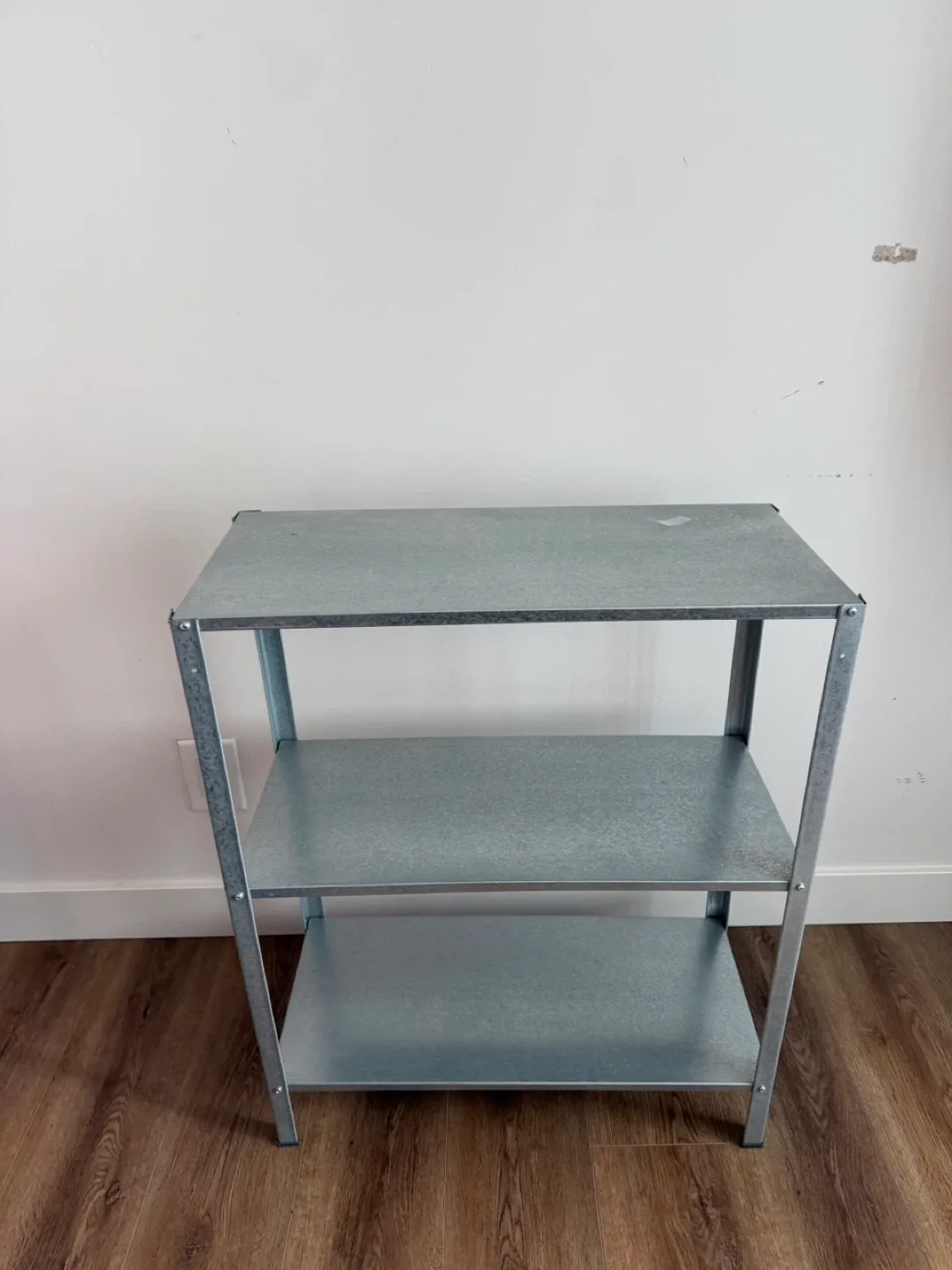 IKEA Metal 3 Shelving storage (Set of 2) - photo 2