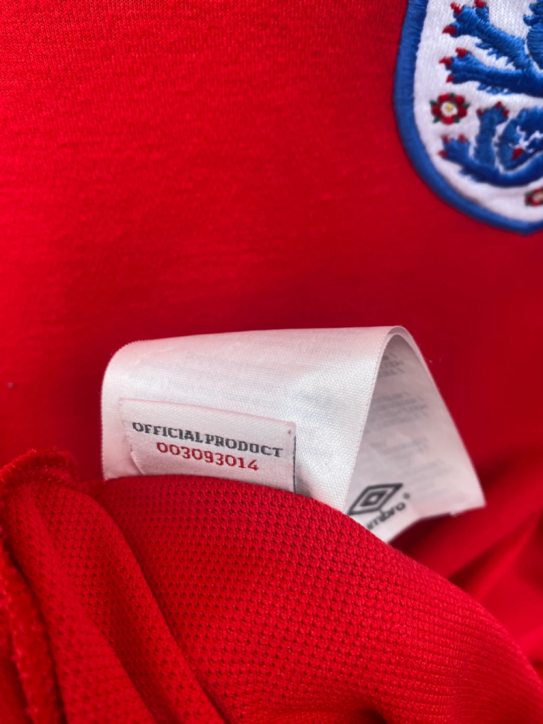 England 2010 World Cup Jersey – Pre-Owned, Great Condition - photo 5
