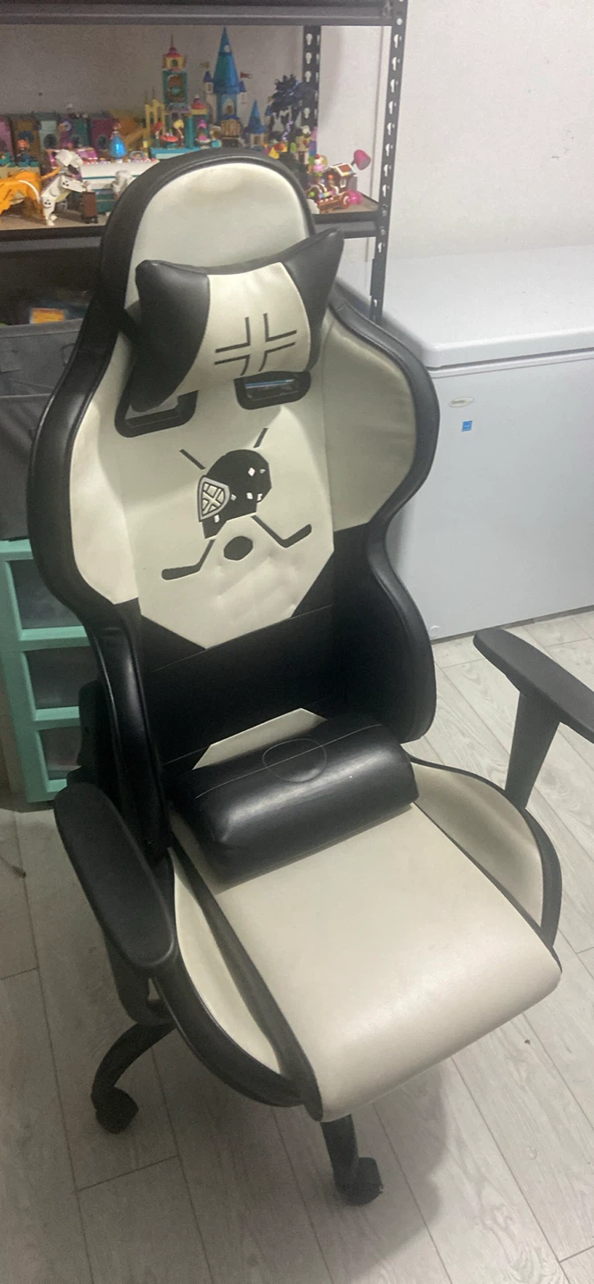 Black and White Gaming Chair
