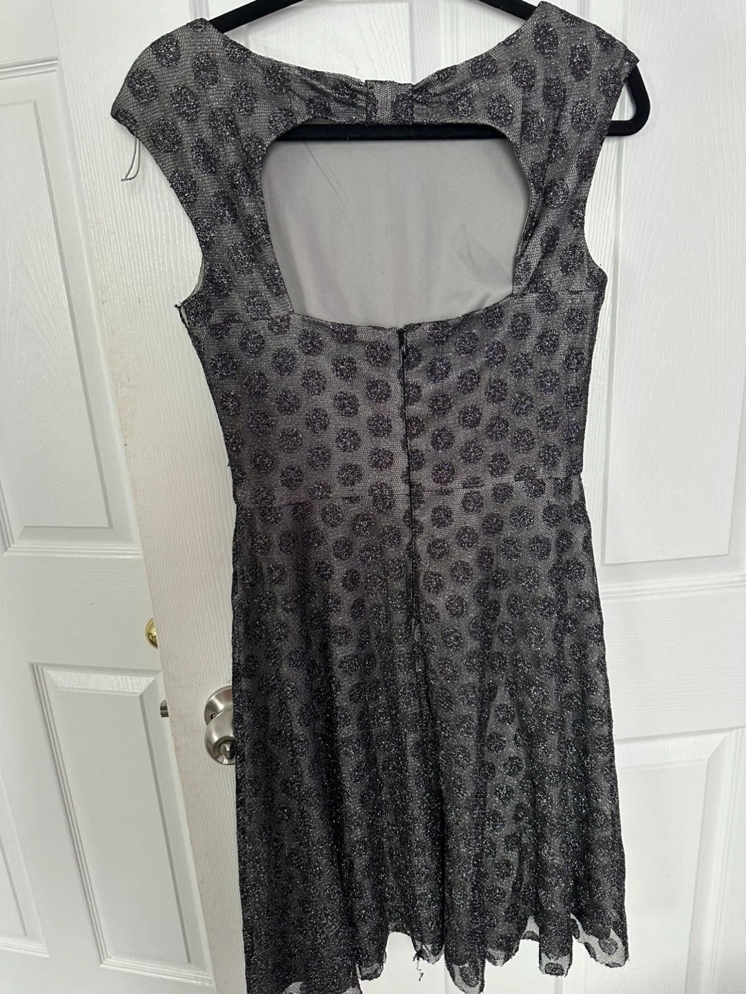 Maggy London for Melanie Lyne Black Sparkle Dress Size 8 - photo 2