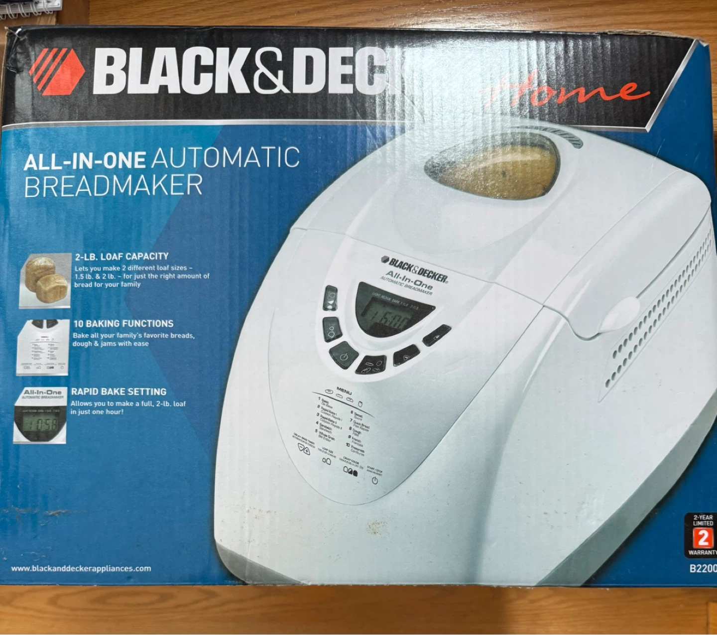 Black & Decker All-In-One Automatic Breadmaker - photo 3