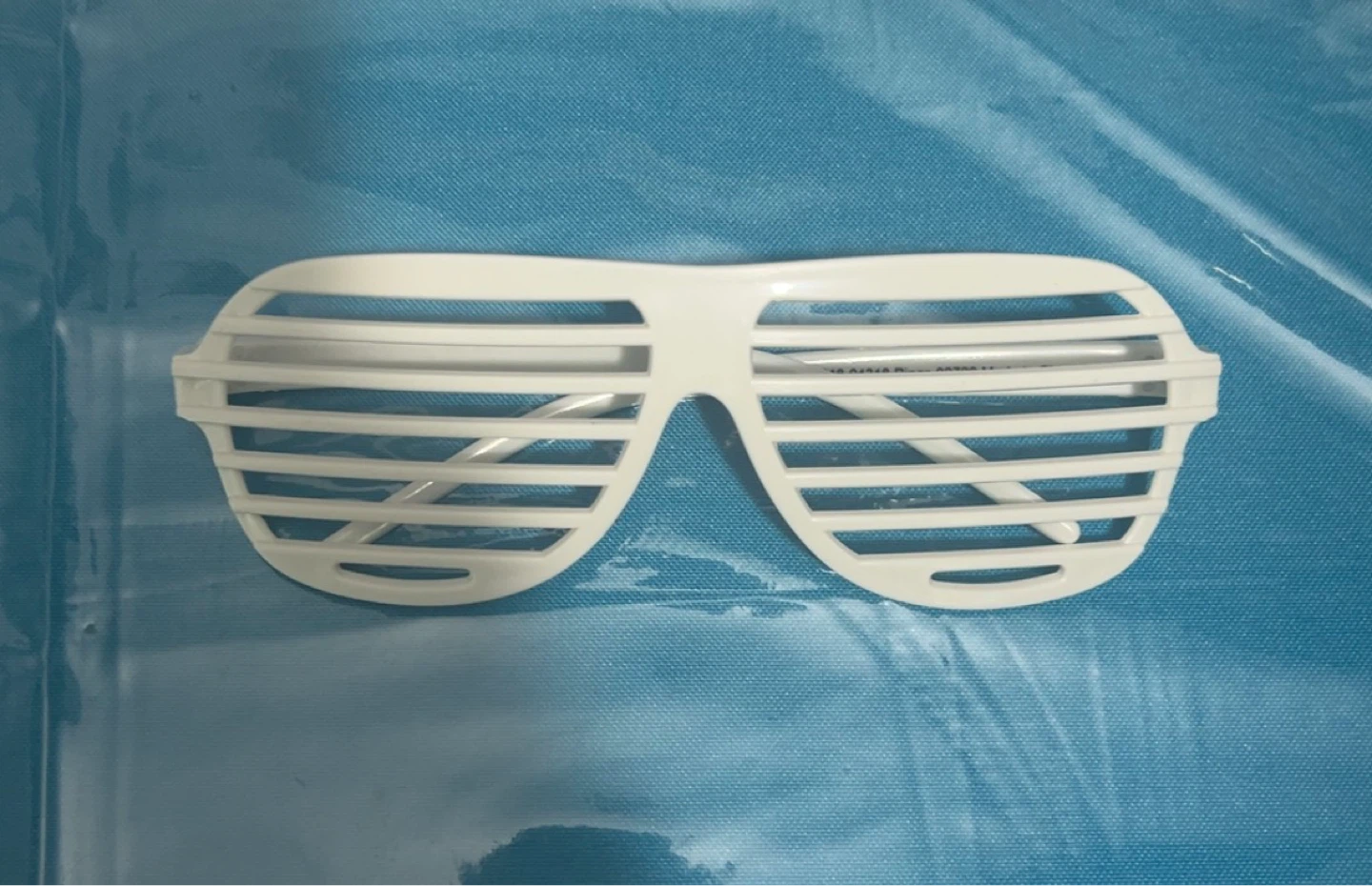 White Shutter Sunglasses