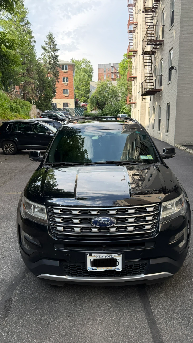 Black Ford Explorer  Limited 2016 SUV
