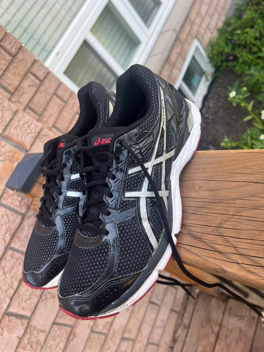 Mens Asics Running Shoes size 9.5 - photo 2