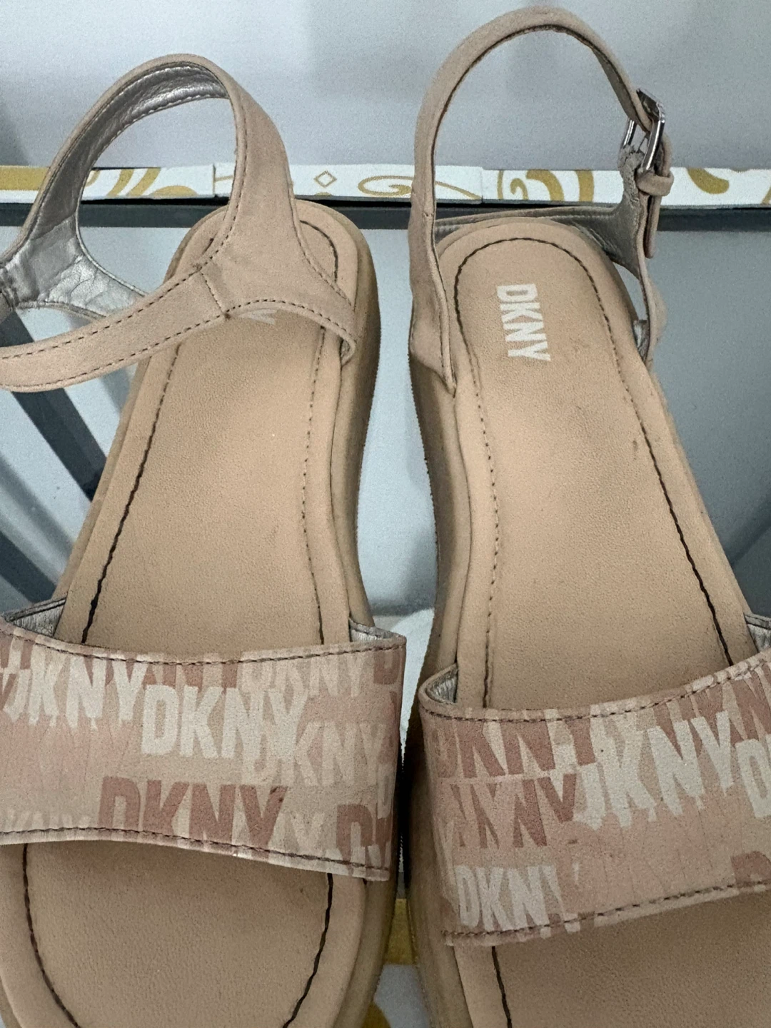 DKNY Women's Tan Platform Sandals - photo 2