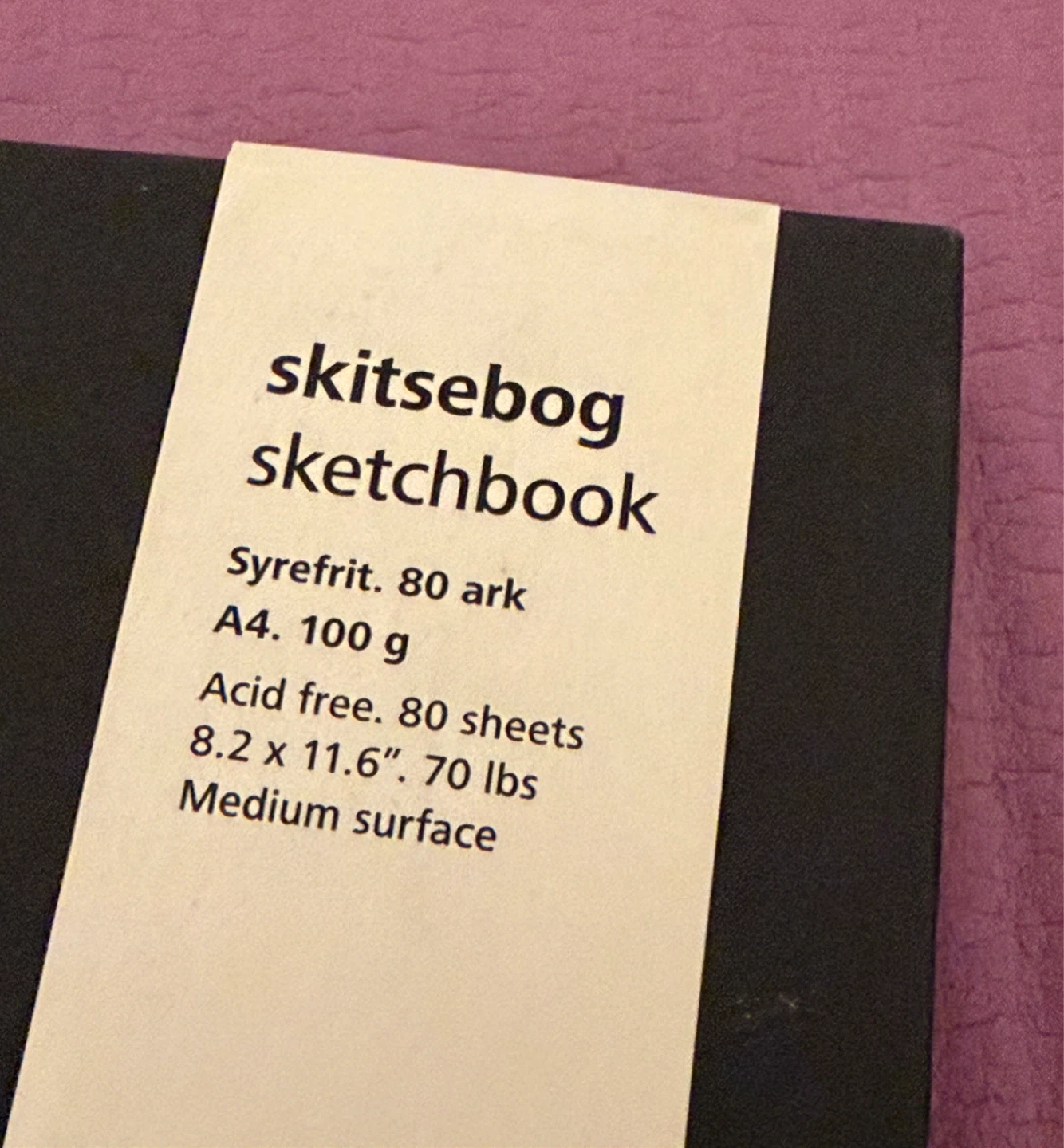 ⚽️Sketchbook A4 Acid Free 80 Sheets - photo 5