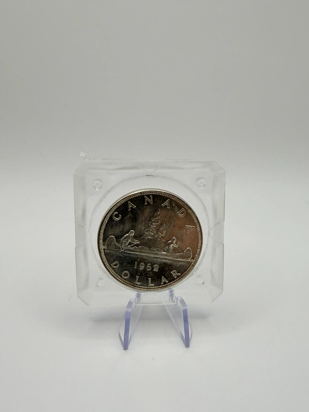 Two Canadian Silver Dollars - 1965 & 1962 - photo 2