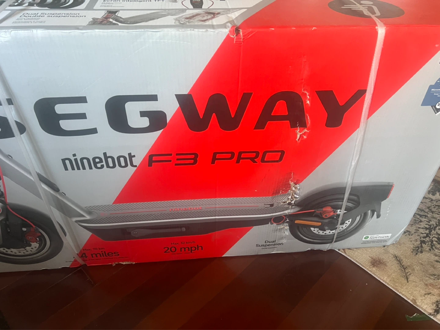 Segway f3 pro scooter - photo 5