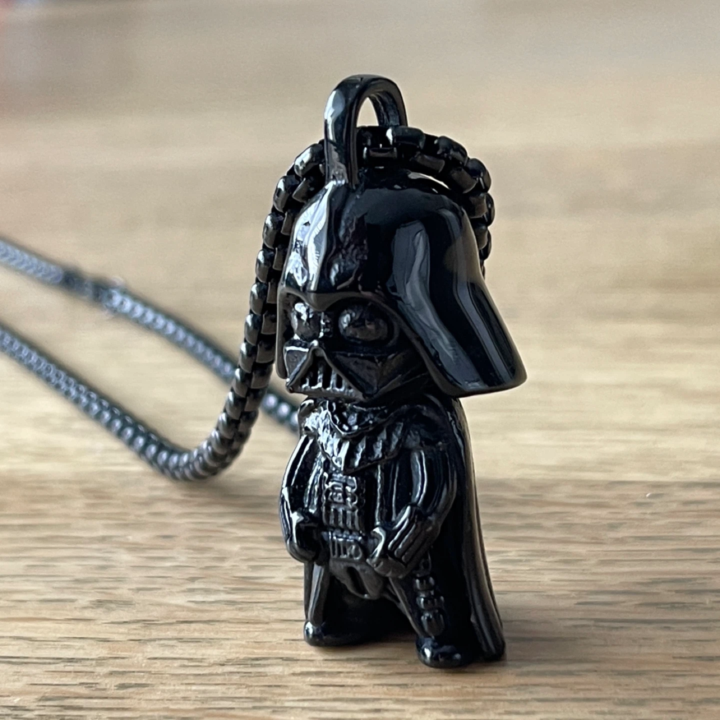 Dark sci-fi villain stainless steel necklaces - photo 2