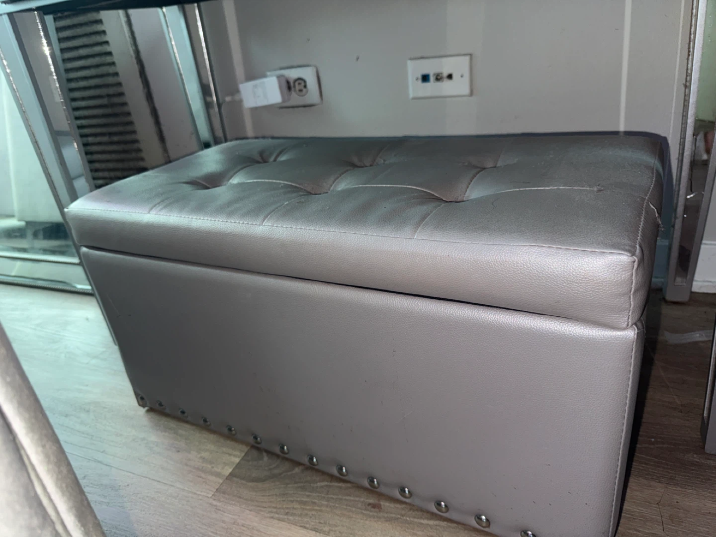 Tufted Storage Ottoman Bench