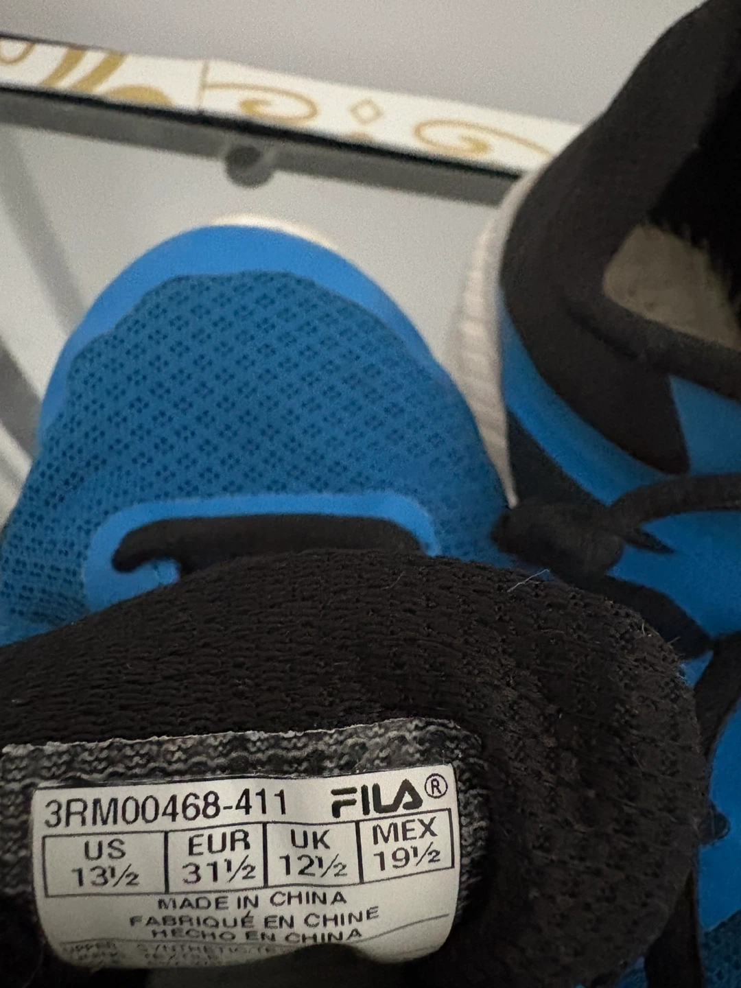Fila Kids Running Shoes - Blue - photo 2