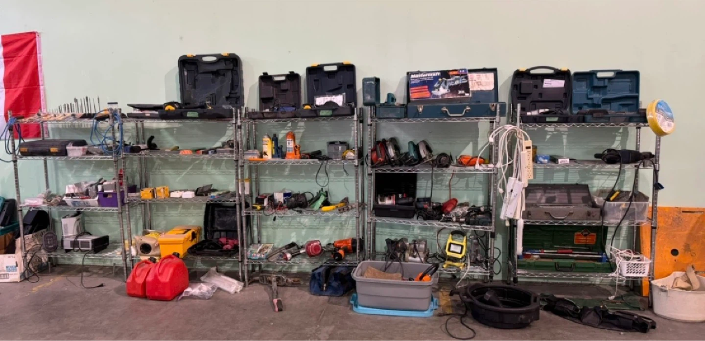 Massive multi family ongoing garage sale