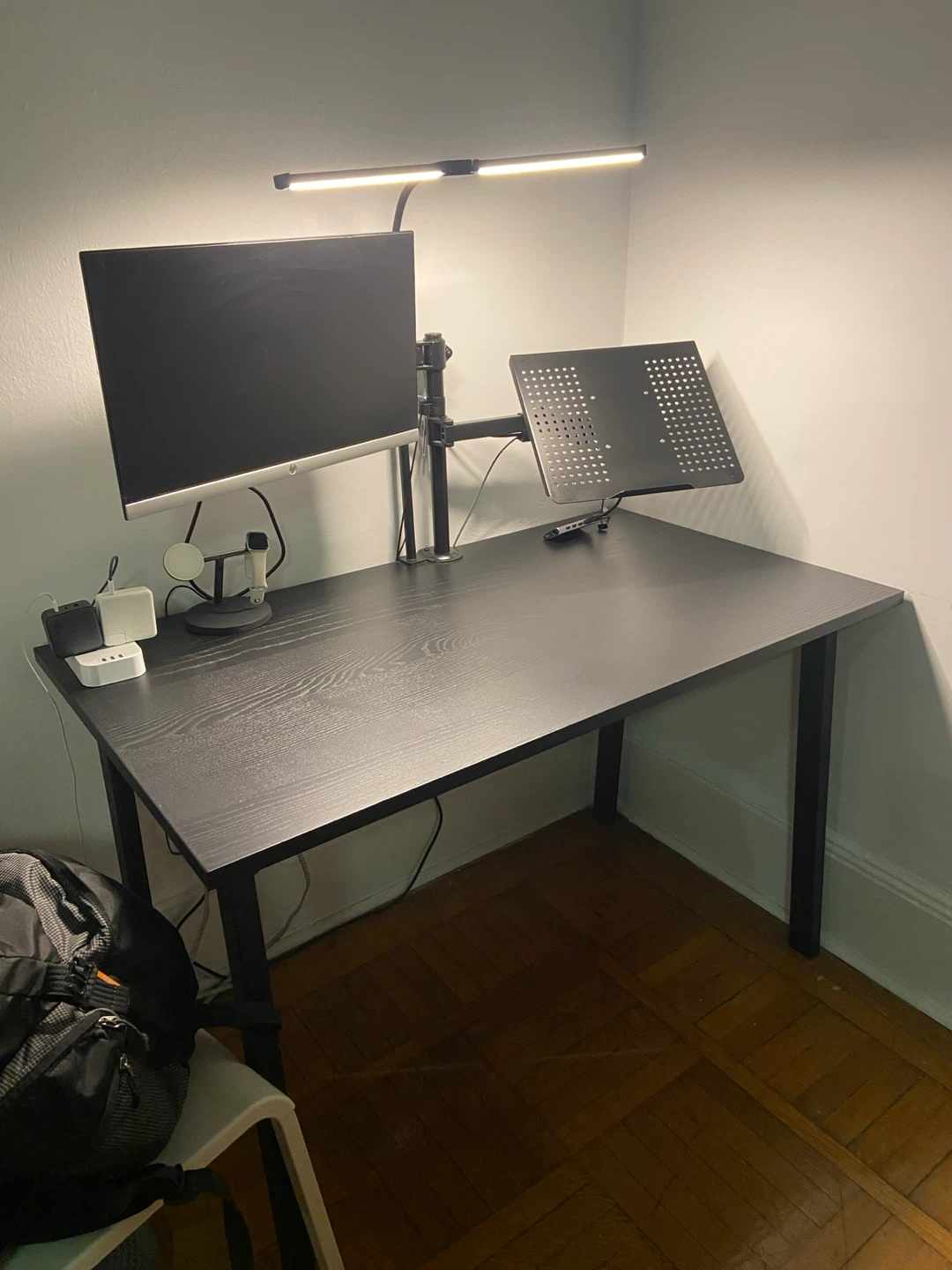 Desk and ergonomic chair bundle