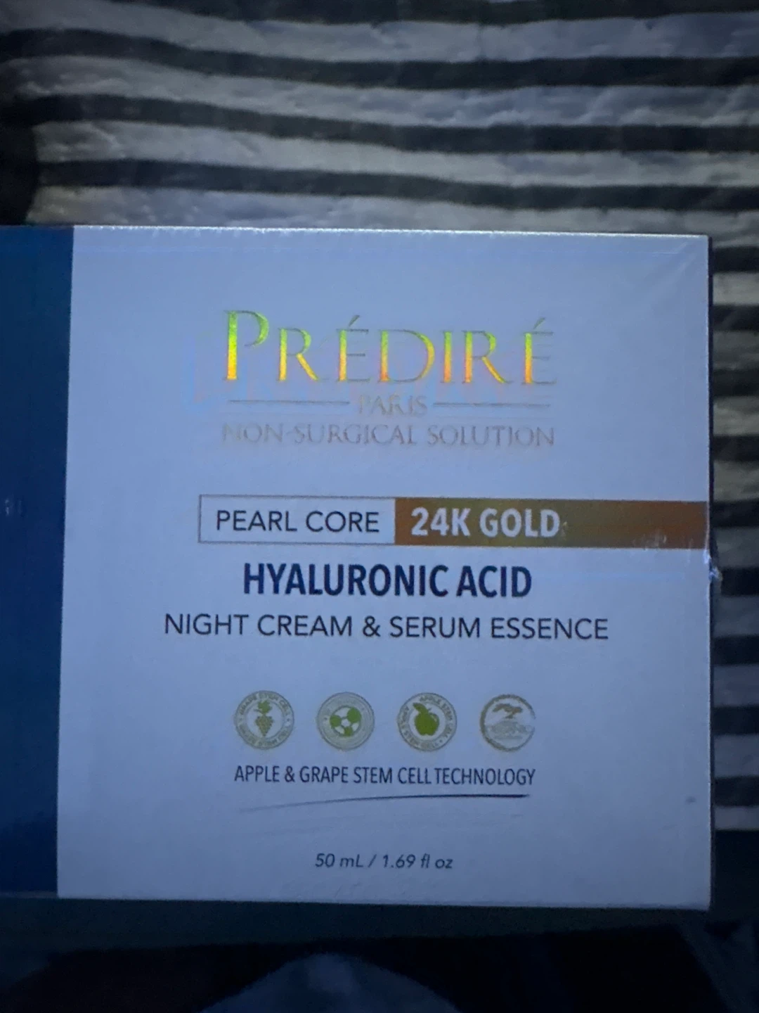 Prédiré Paris Hyaluronic Acid Night Cream & Serum Essence 50mL