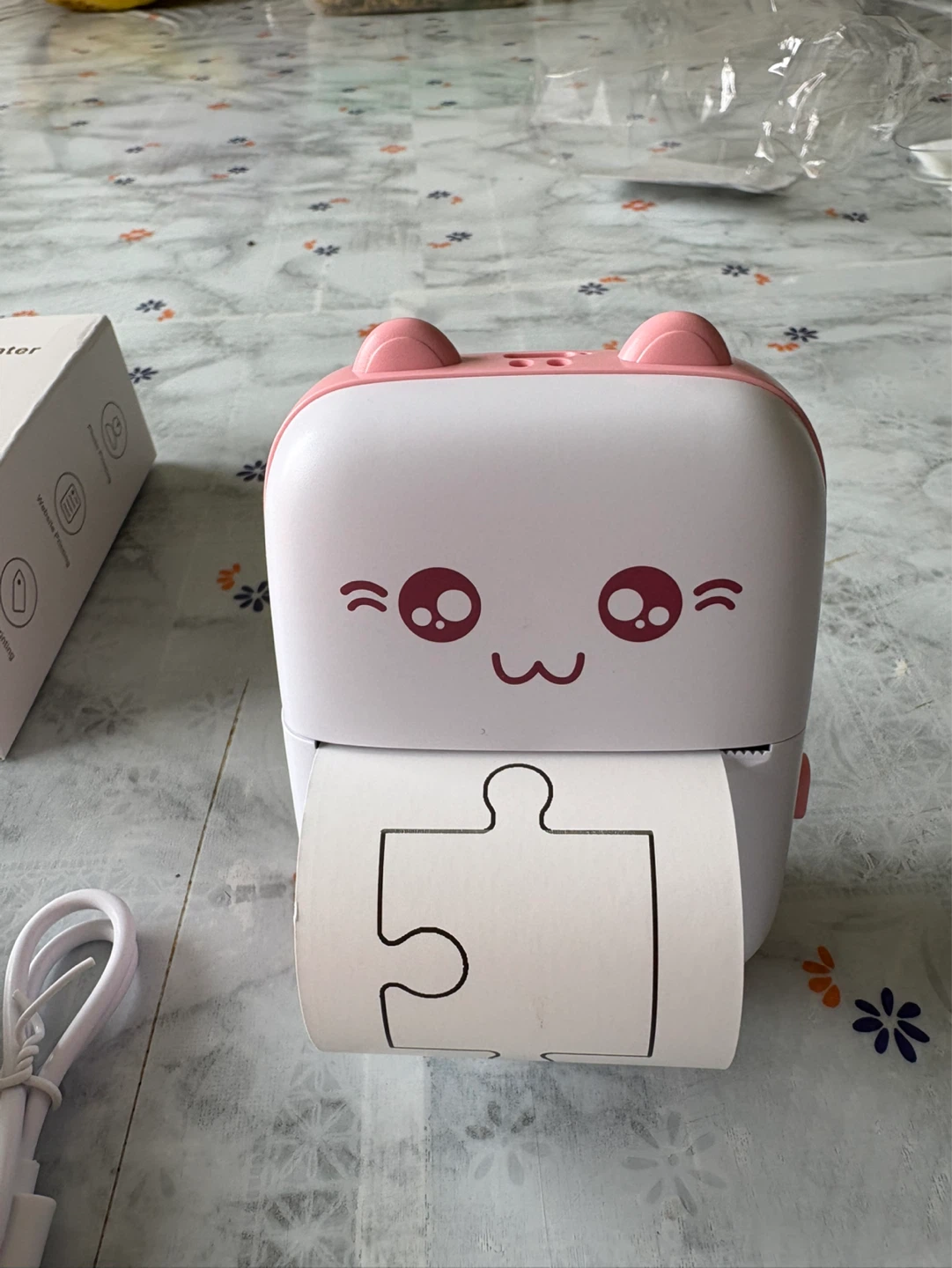 Brand New Mini Bluetooth Thermal Printer – Pink - photo 3