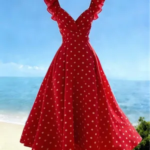 Red Polka Dot Dress