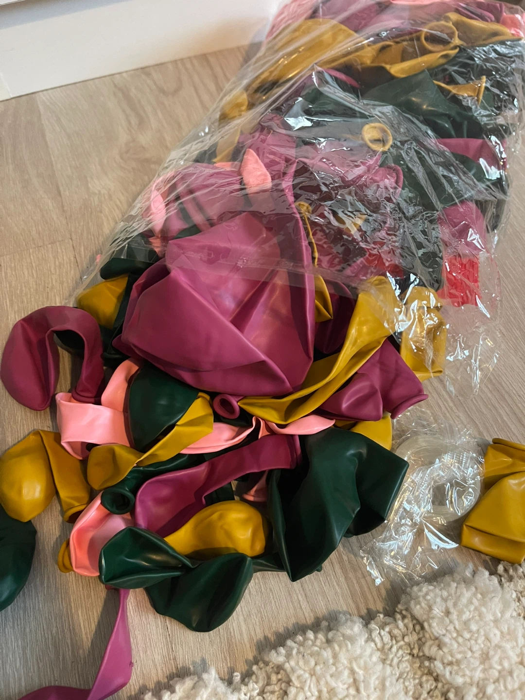 Multi-coloured Balloons