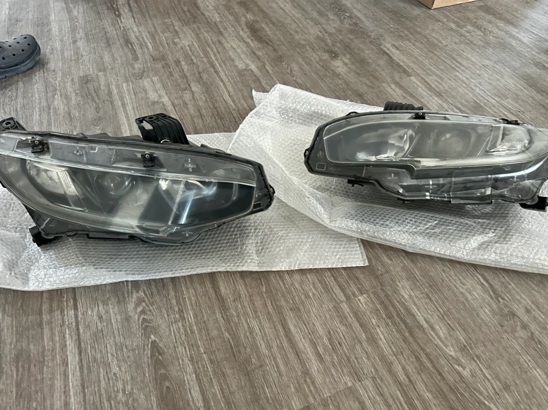 Pair of Car Headlights