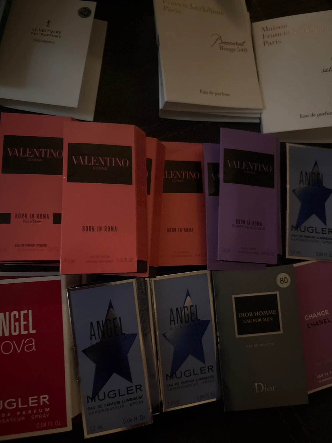 Assorted Designer Perfume Samples - Various Brands