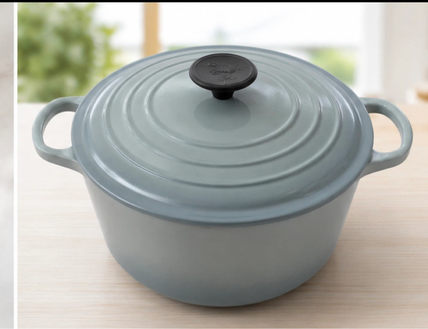 Le Creuset Dutch Oven – Light Blue – $99