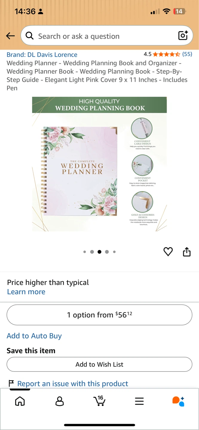 DL Davis Lorense Wedding Planner Book & Organizer - photo 2