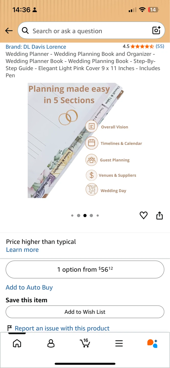 DL Davis Lorense Wedding Planner Book & Organizer - photo 3
