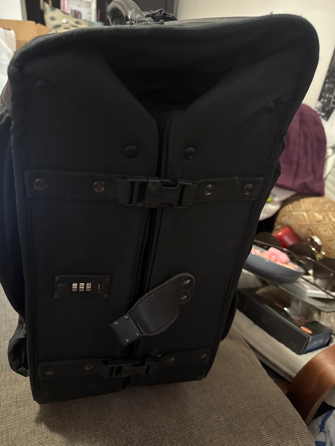 Tumi Black Rolling Suitcase