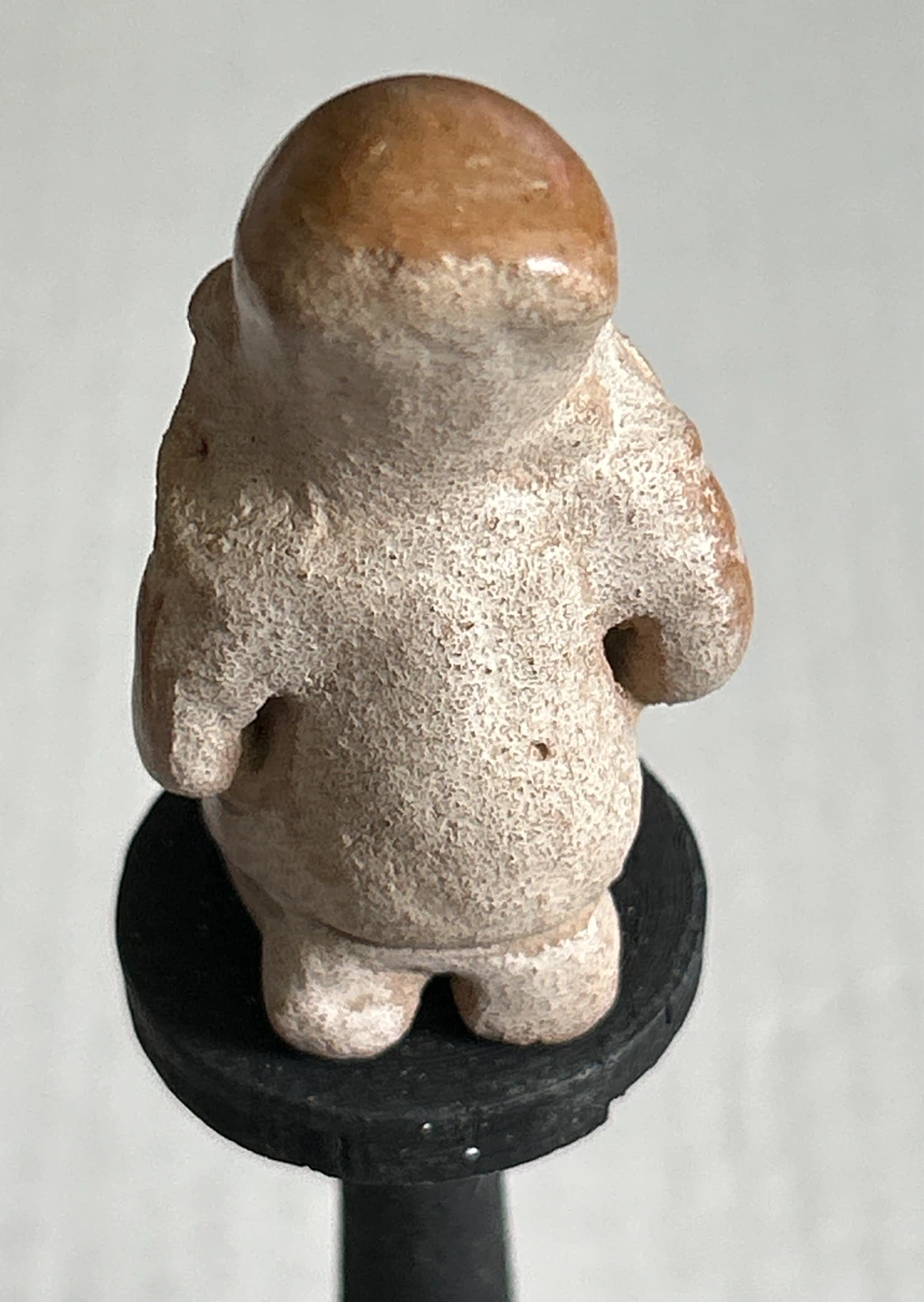 ⚽️Terracotta Figurine With Black Wood Stand - photo 5