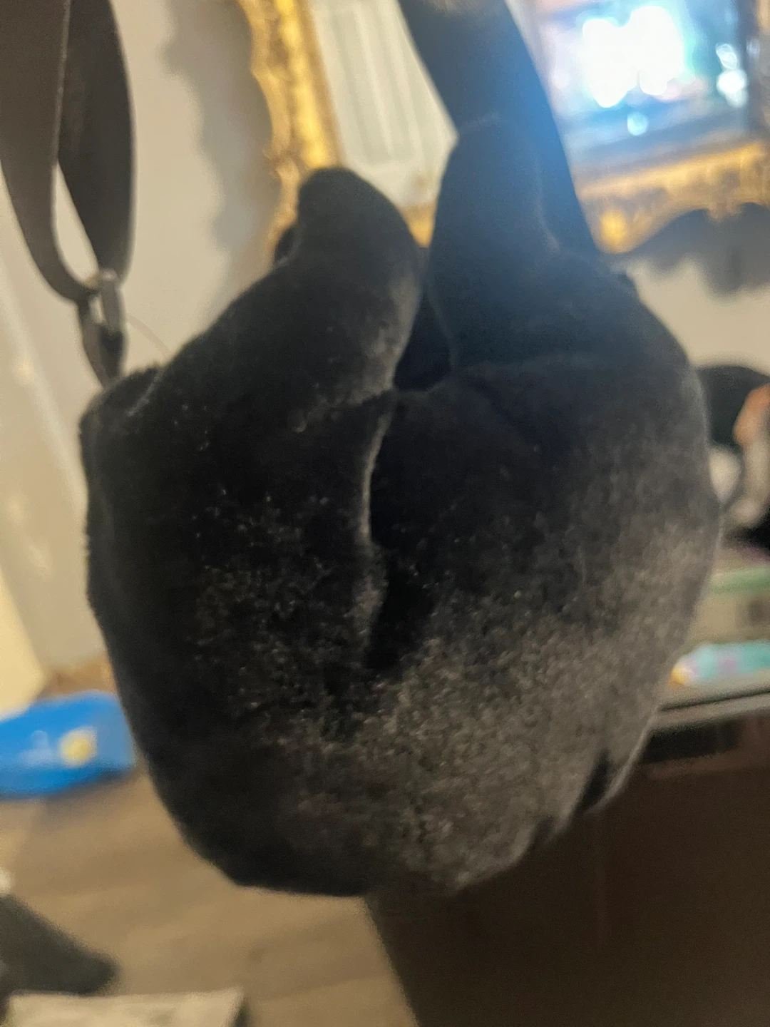 Disney x Forever 21 Black Plush Bag ⚽ - photo 2